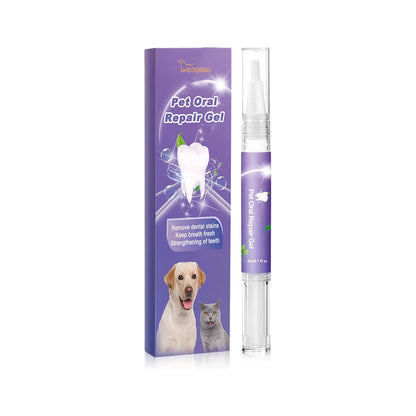 Pet Oral Repair Gel - Tartar Removal & Teeth Whitening For Dogs