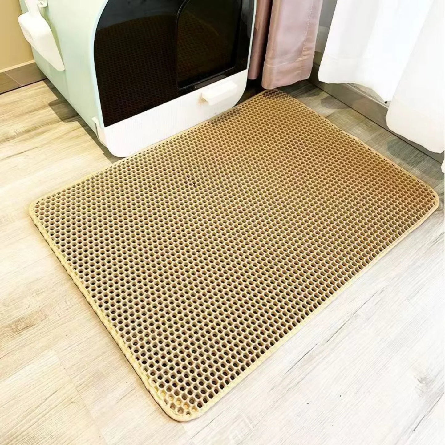 Extra Large Cat Litter Mat Heavy Duty Waterproof Non Slip Pet Floor