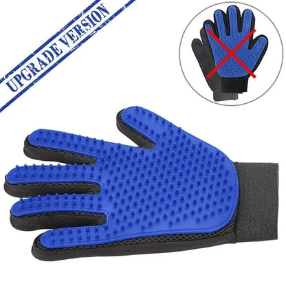 Silicone Pet Grooming Gloves for Cats and Dogs Hair Removal