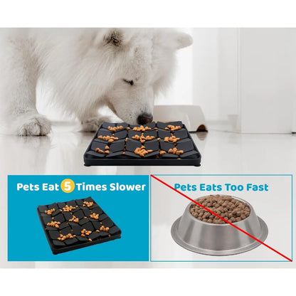 Dog Slow Feeder Sniff Mat With Suction Cup Anti-Choking Training