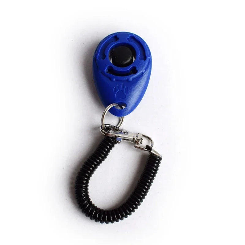 2 in 1 Dog Training Clicker with Adjustable Wrist Strap