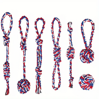 7pcs Blue Red