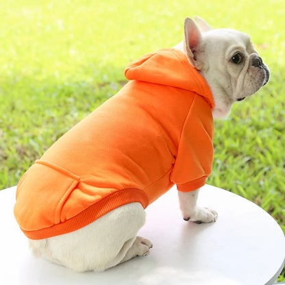 Winter Dog Hoodie For Small Medium Dogs Warm Pet Coat Jacket