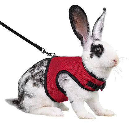Breathable Pet Vest Harness For Small Animals - Adjustable Comfort Fit