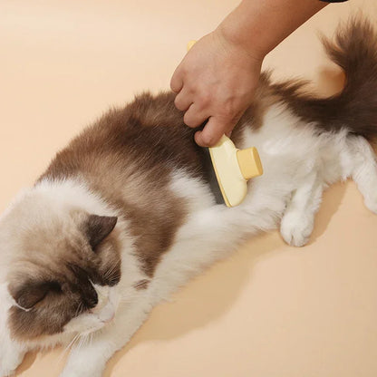Pet Hair Removal Brush - Universal Cat Dog Grooming Comb