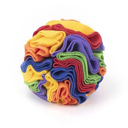 Dog Sniffing Ball Puzzle Toy - Interactive IQ Training Feeder