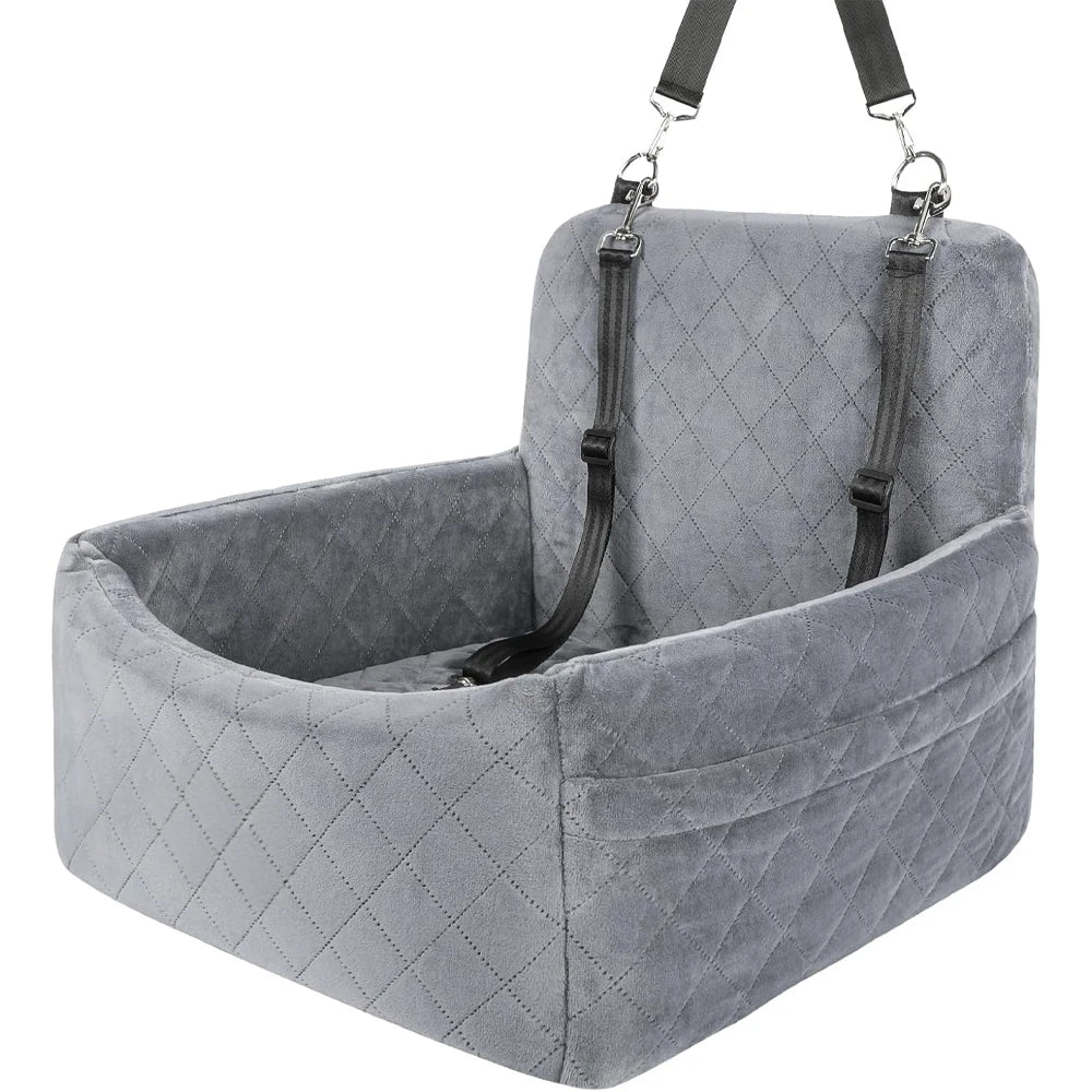 Portable Dog Car Seat With Safety Belt For Small Medium Dogs