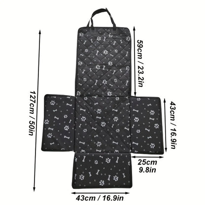 Pet Dog Car Seat Cover - Waterproof Travel Carrier Hammock