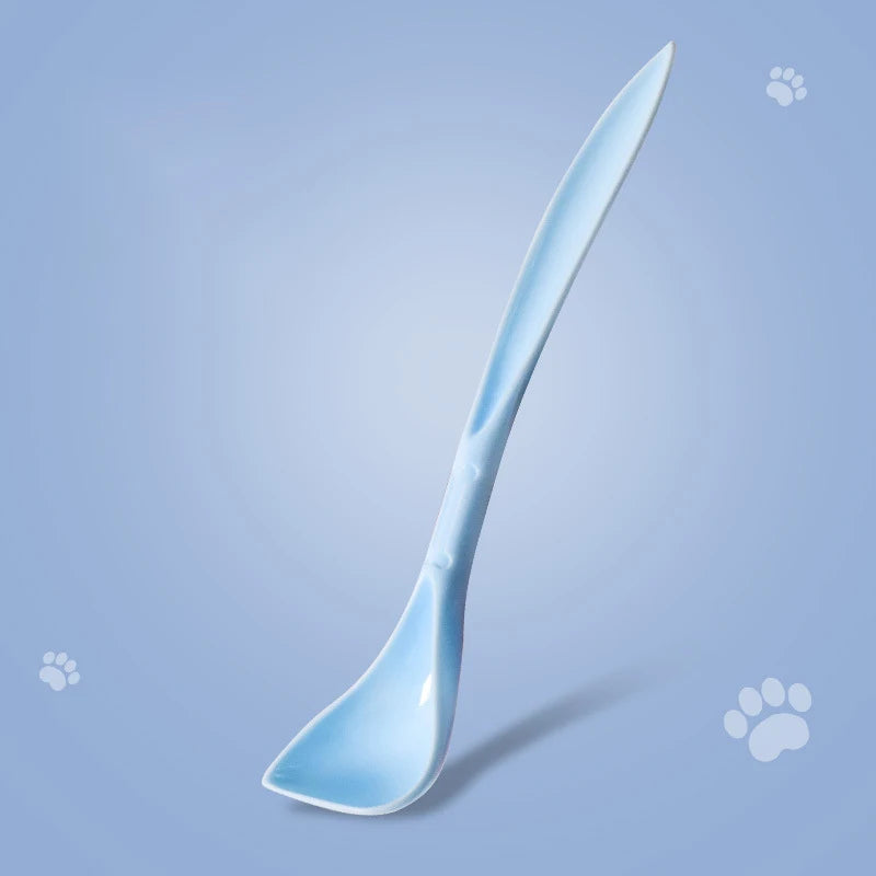 Portable Silicone Pet Food Lid And Spoon 2-In-1 Sealer Set