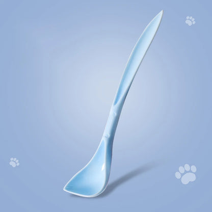 Portable Silicone Pet Food Lid And Spoon 2-In-1 Sealer Set