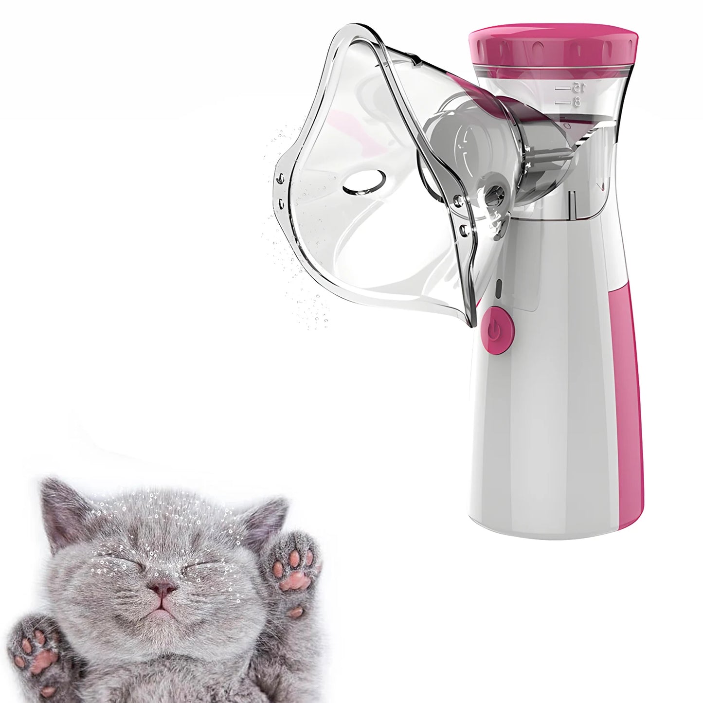 Vet-Recommended Pet Nebulizer For Dogs And Cats Electronic Home Treatment