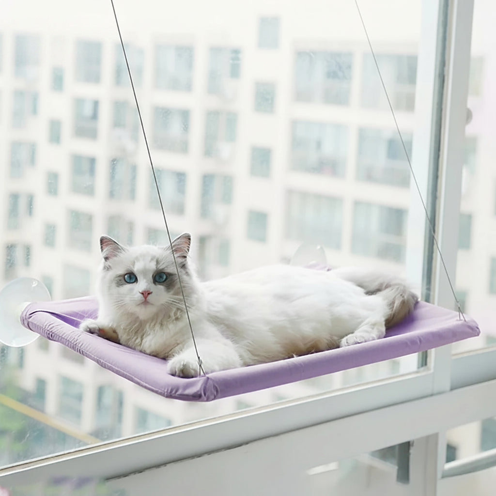 Cat Hammock Hanging Window Bed Mount with Sucker Cups