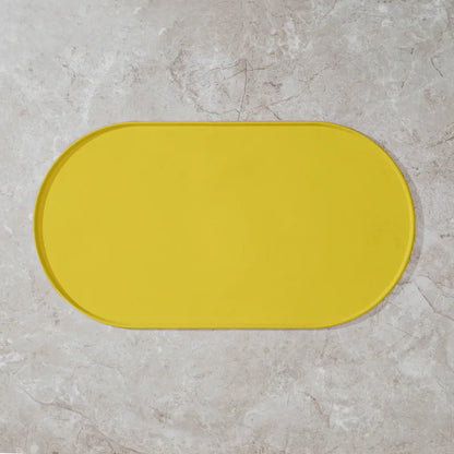 Cat Feeding Mat Non-Slip Waterproof Pet Food Bowl Mat
