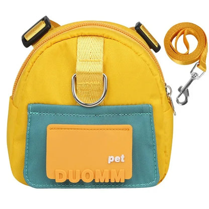 Waterproof Pet Backpack For Dogs With Harness - Outdoor Travel
