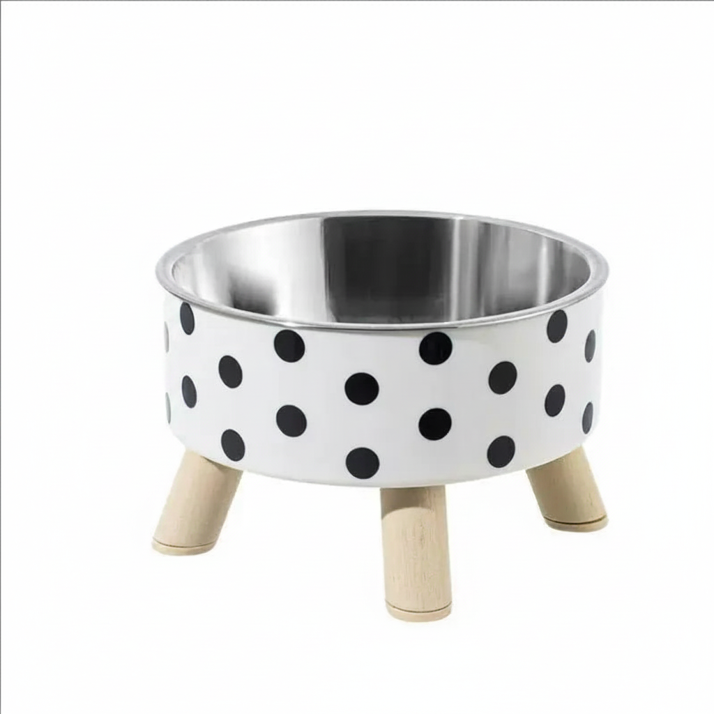 Stainless Steel Elevated Pet Bowls For Cats And Dogs
