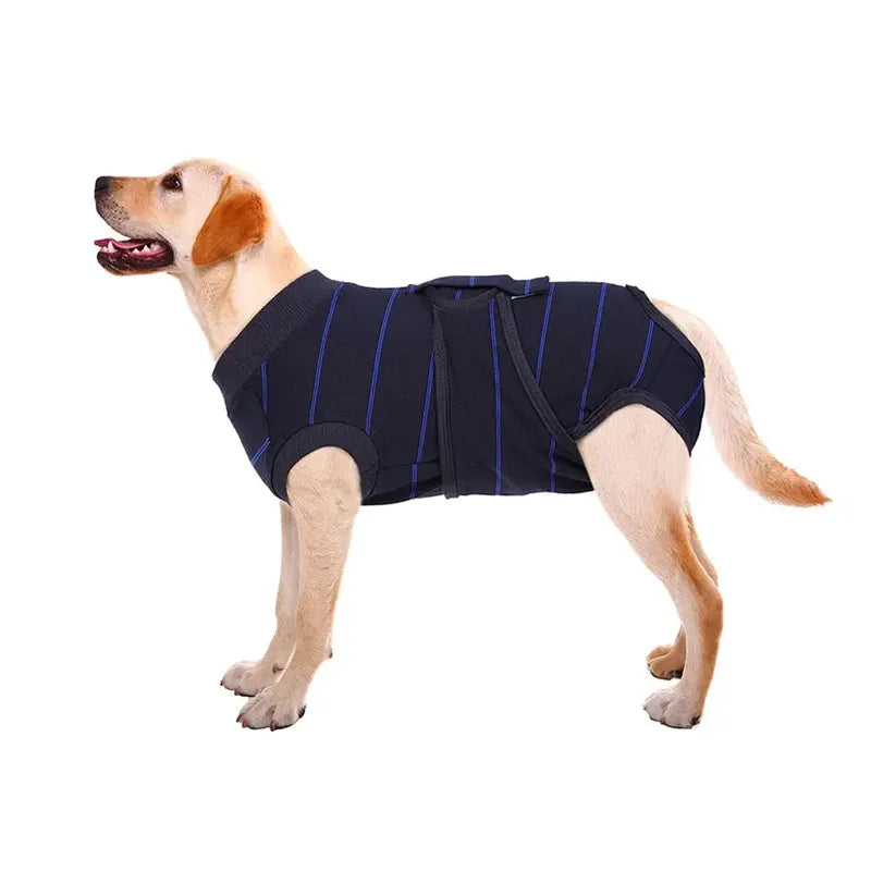 Recovery Suit For Dogs After Surgery - Soft Breathable Bodysuit