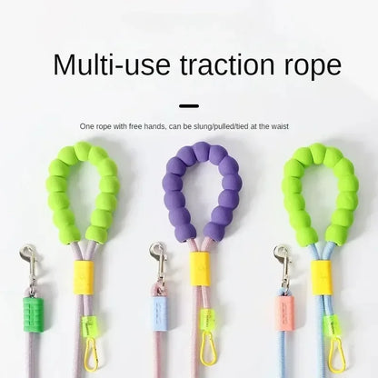 Cross Body Dog Leash with Cloud Foam Cotton Handle for Walking