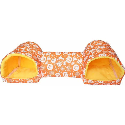 Hamster Hideaway Tunnel - Cozy Pet Bed Cave For Small Animals