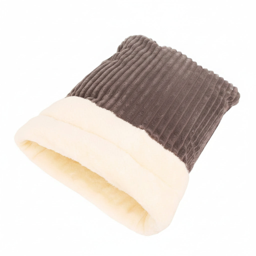 Cat Sleeping Bag Warm Winter Cave Bed with Enclosed Design