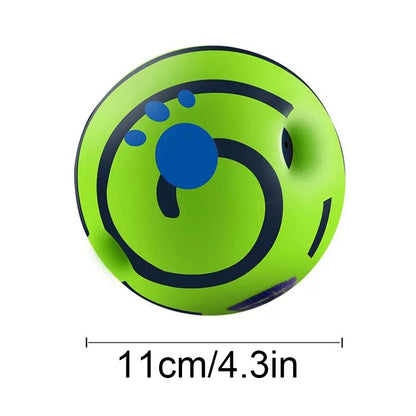 Dog Wobble Wag Giggle Ball - Interactive Sound Toy For All Dogs