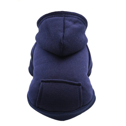 Winter Dog Hoodie For Small Medium Dogs Warm Pet Coat Jacket