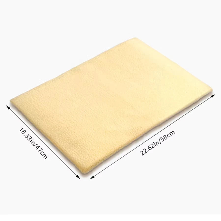 Self Warming Cat Bed With Claw Print Pattern For Indoor Pets