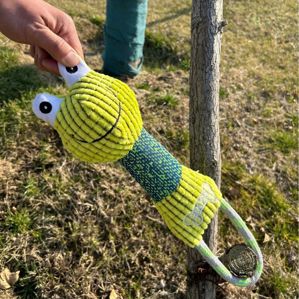 Dog Squeaky Toys - Bite Resistant Corduroy Animal Shapes For All Dogs