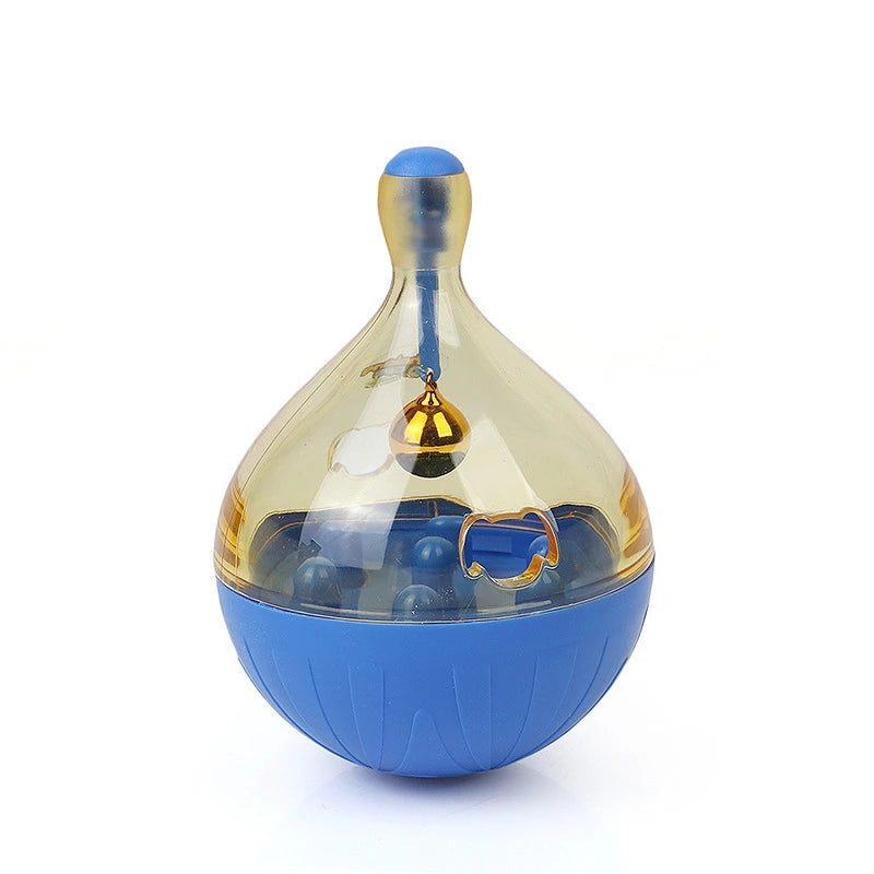 Pet Food Ball Toy - Interactive Tumbler Feeder For Dogs & Cats
