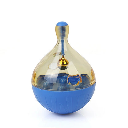 Pet Food Ball Toy - Interactive Tumbler Feeder For Dogs & Cats