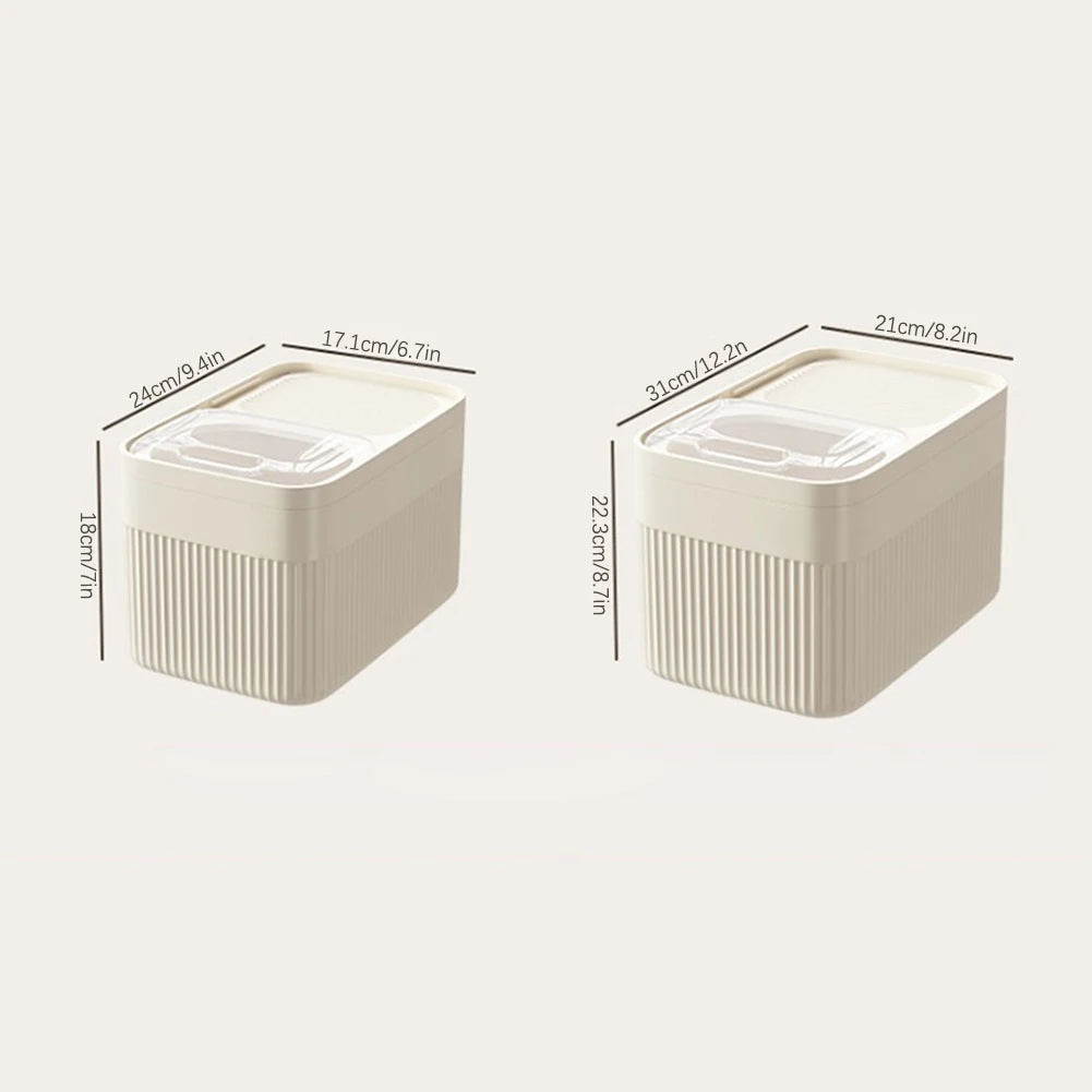 Dog Food Storage Container - Large Capacity Pet Food Bin 5/10/15L