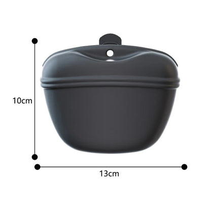 Pet Feeding Bag - Portable Silicone Dog Training Treat Pouch