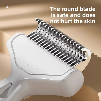 Stainless Steel Dog Hair Removal Brush - Professional Pet Grooming Tool