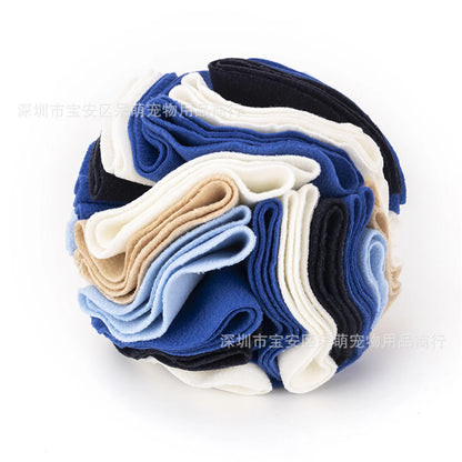 Dog Sniffing Ball Puzzle Toy - Interactive IQ Training Feeder