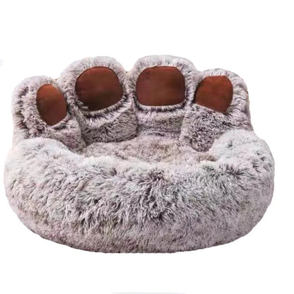 Fluffy Dog Bed Winter Warm Large Pet Sofa Basket Mat