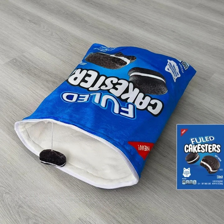 Halloween Cat Tunnel Toy - Interactive Collapsible Pet Tunnel