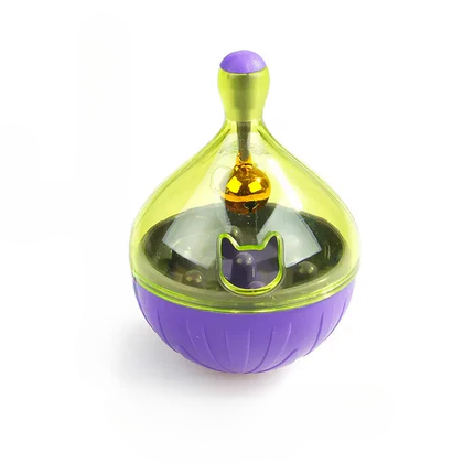 Pet Food Ball Toy - Interactive Tumbler Feeder For Dogs & Cats