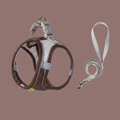 Dog Safety Harness Reflective Breathable Adjustable Pet Vest