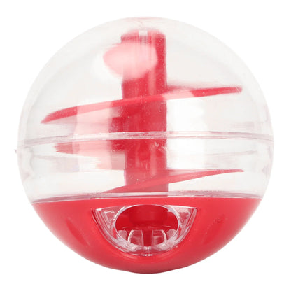 Cat Treat Dispensing Ball - Interactive Slow Feeder Puzzle Toy