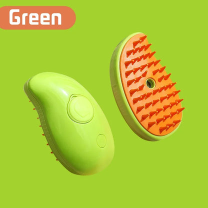 Cat Dog Pet Spray Massage Brush 3 In 1 Steam Grooming Comb