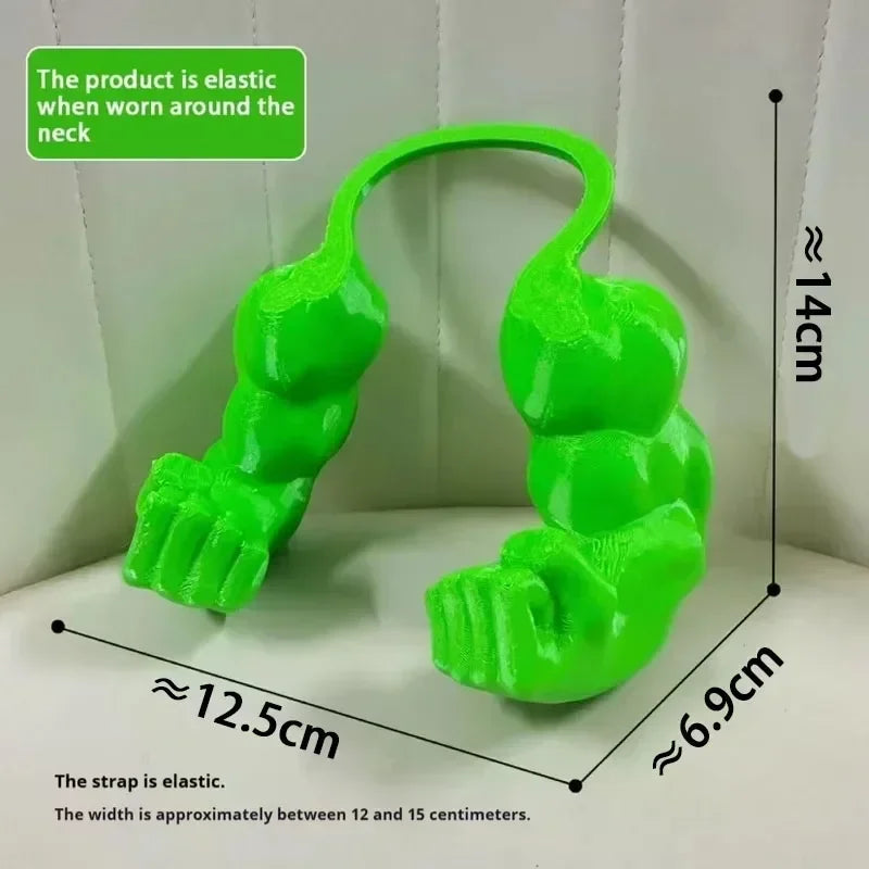 Giant Arm Cat Toy 3D Printed Creative Neck Arm For Halloween Party