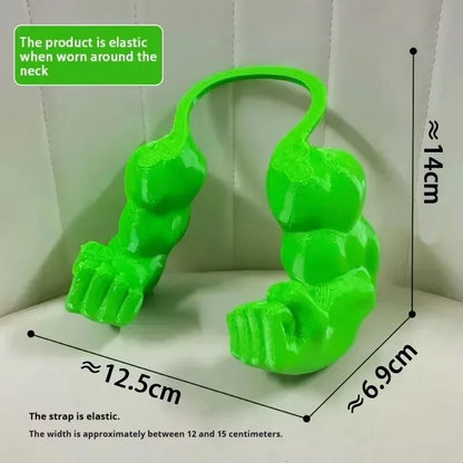 Giant Arm Cat Toy 3D Printed Creative Neck Arm For Halloween Party