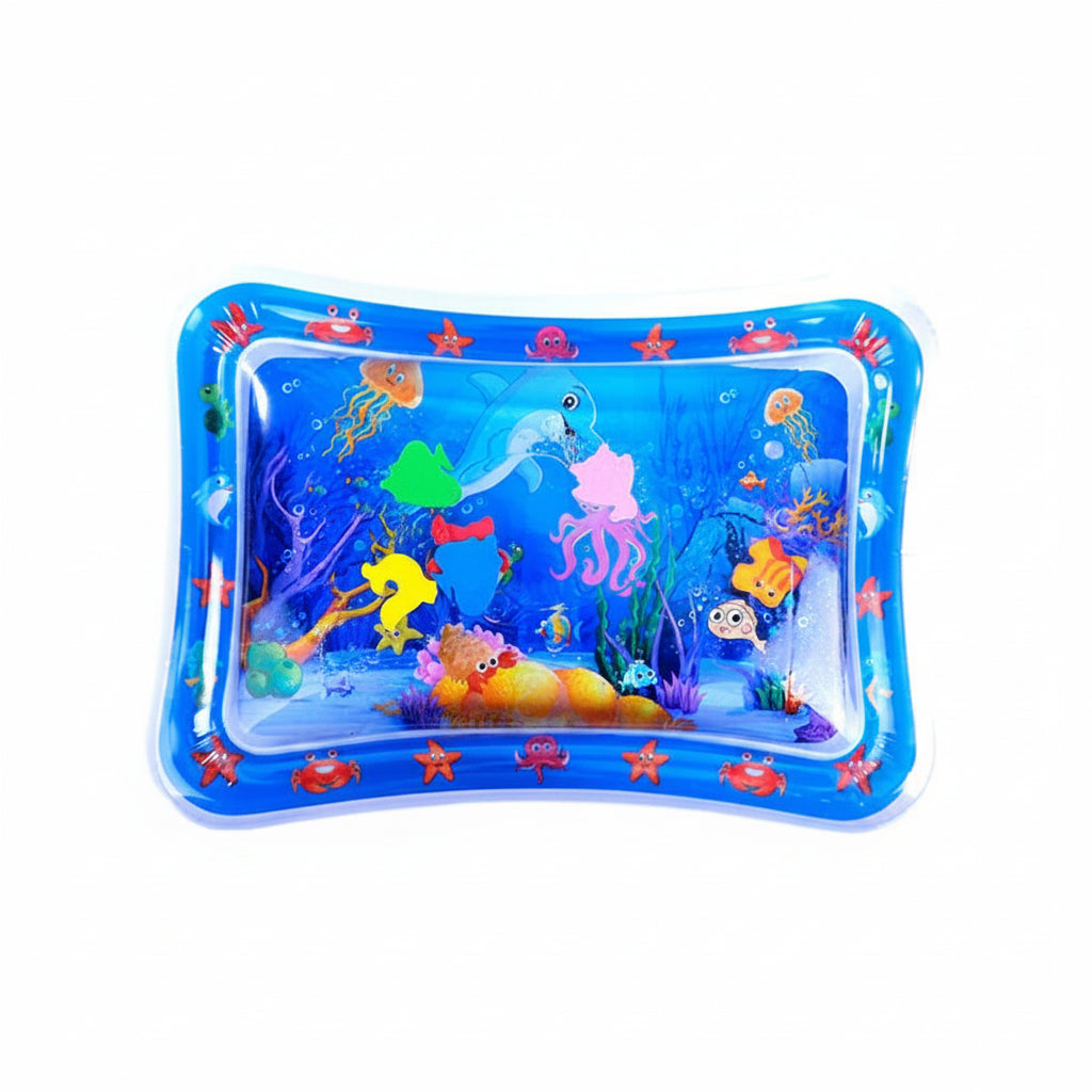 Cat Water Play Mat - Interactive Sensory Cooling Toy For Cats