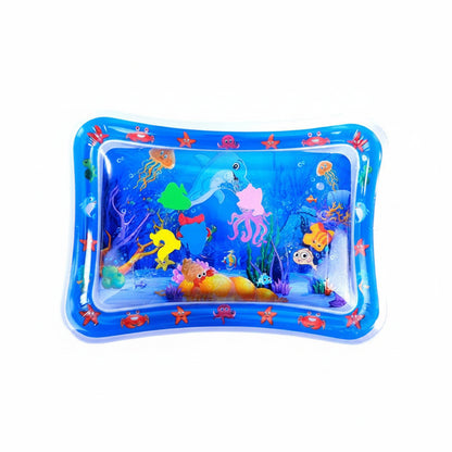 Cat Water Play Mat - Interactive Sensory Cooling Toy For Cats