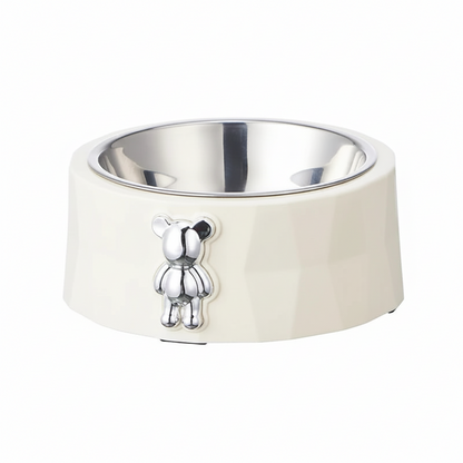 Premium Stainless Steel Pet Bowl With Anti-Slip Base For Dogs Cats