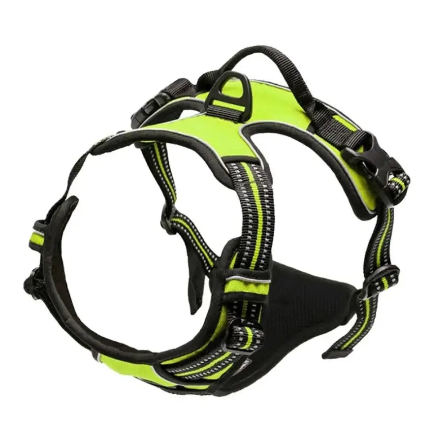 Dog Harness Vest Set With Collar And Leash For All Size Dogs