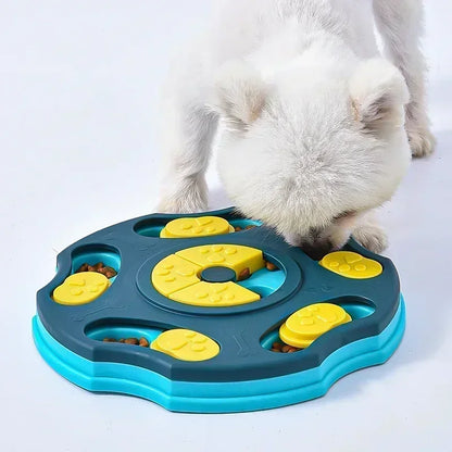 Dog Puzzle Toys Slow Feeder Interactive IQ Training Bowl