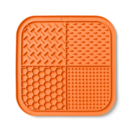 Pet Silicone Lick Mat For Dogs Cats Slow Feeding Training Plate