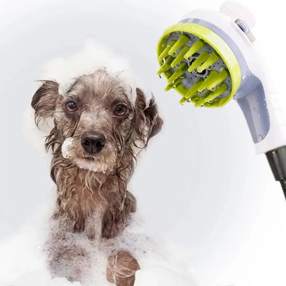 Dog Bath Shower Head - 3 Color Massage Water Saving Design