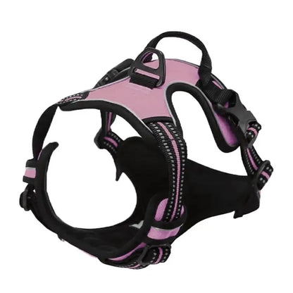 Dog Harness Vest Set With Collar And Leash For All Size Dogs