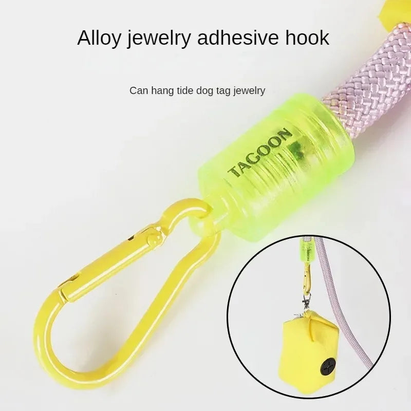 Cross Body Dog Leash with Cloud Foam Cotton Handle for Walking